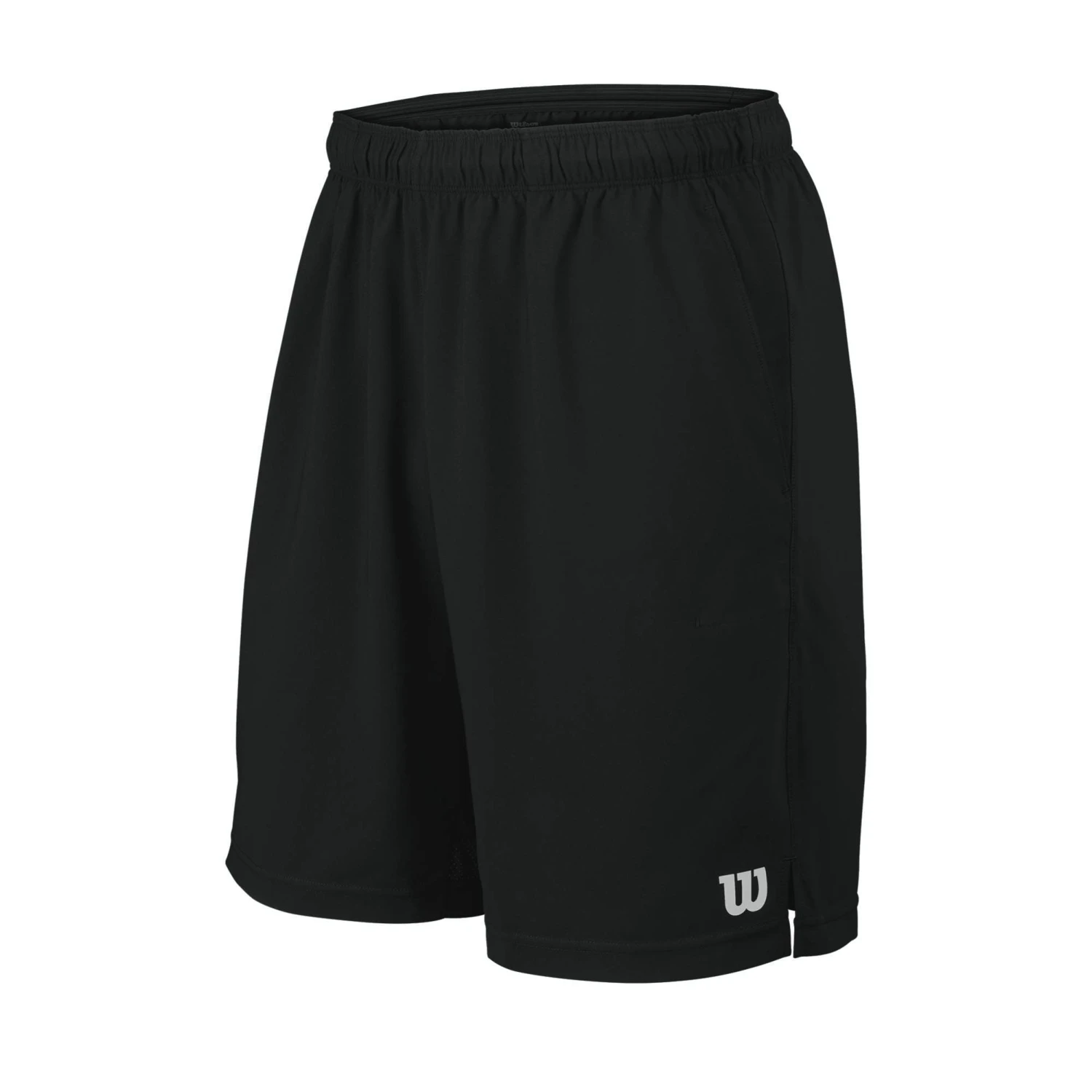 Wilson Mens Rush 9 Inch Woven Shorts (Black) 1 Wilson Mens Rush 9 Inch Woven Shorts (Black)