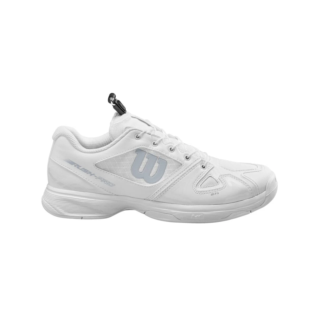 Wilson Rush Pro QL Junior Tennis Shoe (White) 2 Wilson Rush Pro QL Junior Tennis Shoe (White) - Image 2
