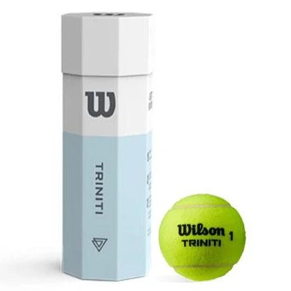 Wilson Triniti Tennis Balls (4 Ball Sleeve) 1 Wilson Triniti Tennis Balls (4 Ball Sleeve)