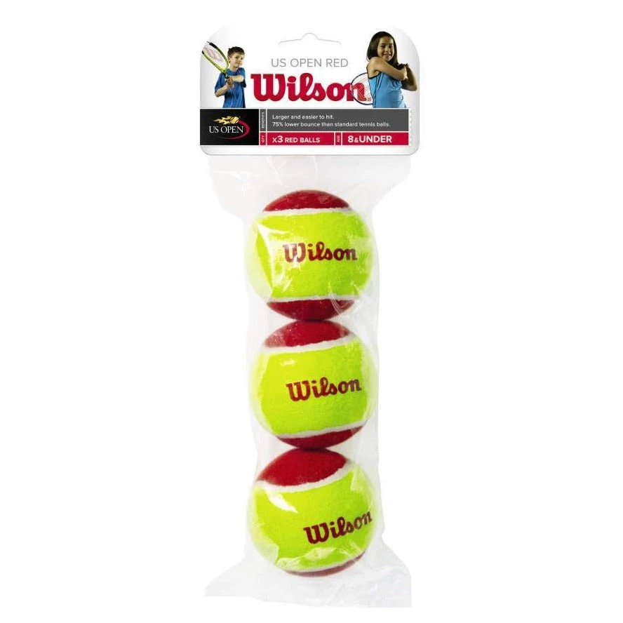 Wilson Starter Easy 36' Red Felt Junior Tennis Balls 1 Wilson Starter Easy 36' Red Felt Junior Tennis Balls