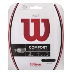 Wilson NXT 16/1.30 Tennis String (Black)