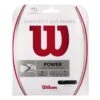 Wilson Synthetic Gut Power 16/1.30 Tennis String (Black)