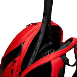 Wilson RF DNA Backpack Racquet Bag (Red/Black) -Head Store Wilson WR8005302 RF DNA Backpack Red Black 10