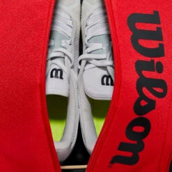 Wilson RF DNA Backpack Racquet Bag (Red/Black) -Head Store Wilson WR8005302 RF DNA Backpack Red Black 6