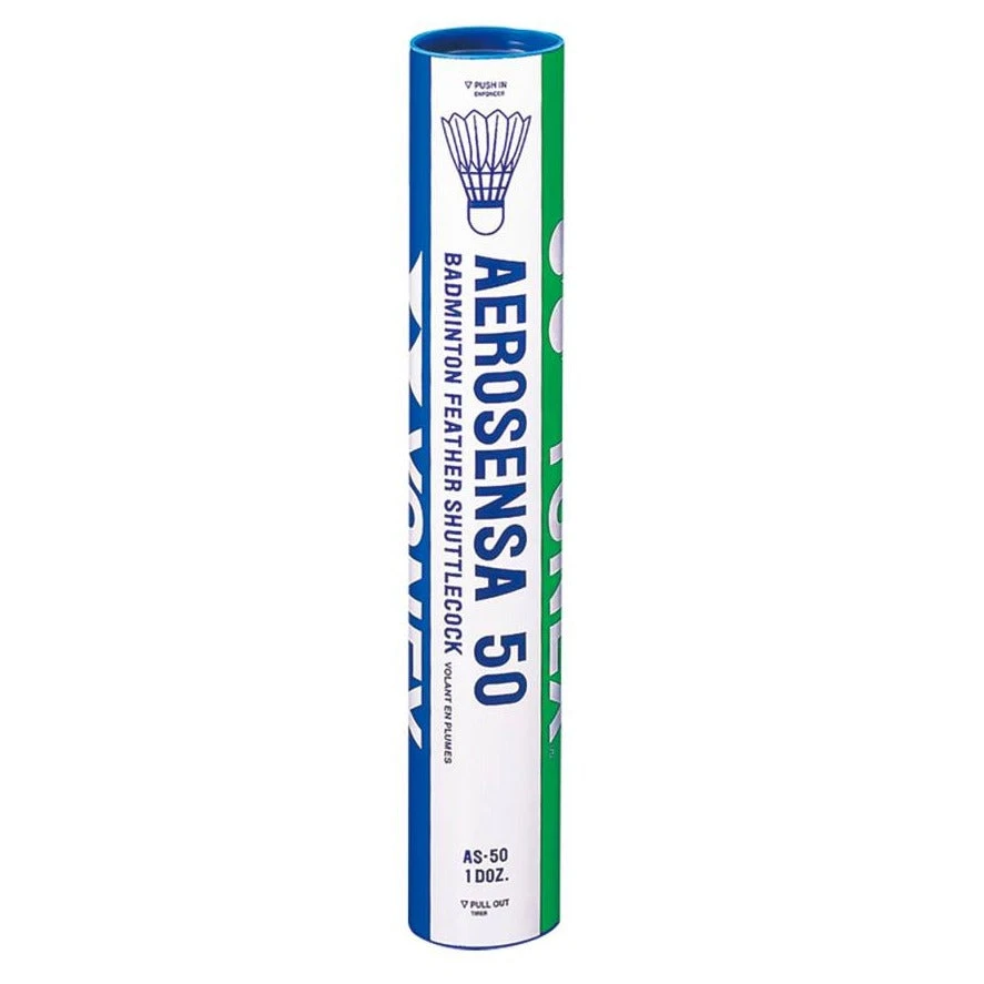Yonex Aerosensa 50 Feather Badminton Shuttlecock (Speed 77) 1 Yonex Aerosensa 50 Feather Badminton Shuttlecock (Speed 77)