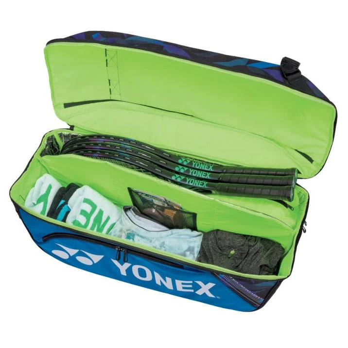 Yonex Pro Wide Open Racquet Bag (Blue) 2 Yonex Pro Wide Open Racquet Bag (Blue) - Image 2