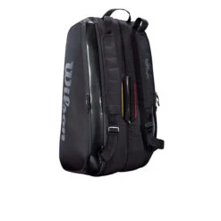 Wilson Pro Staff V13 Super Tour 9 Pack Racquet Bag (Black) 5 Wilson Pro Staff V13 Super Tour 9 Pack Racquet Bag (Black) -Head Store bb6f0c3b5295082ff83c57057f1f8880657922ca WR8010601 2 SUPER TOUR PRO STAFF 9PK BL