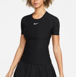 Nike Women's Dri-FIT Advantage Top (Black/White)