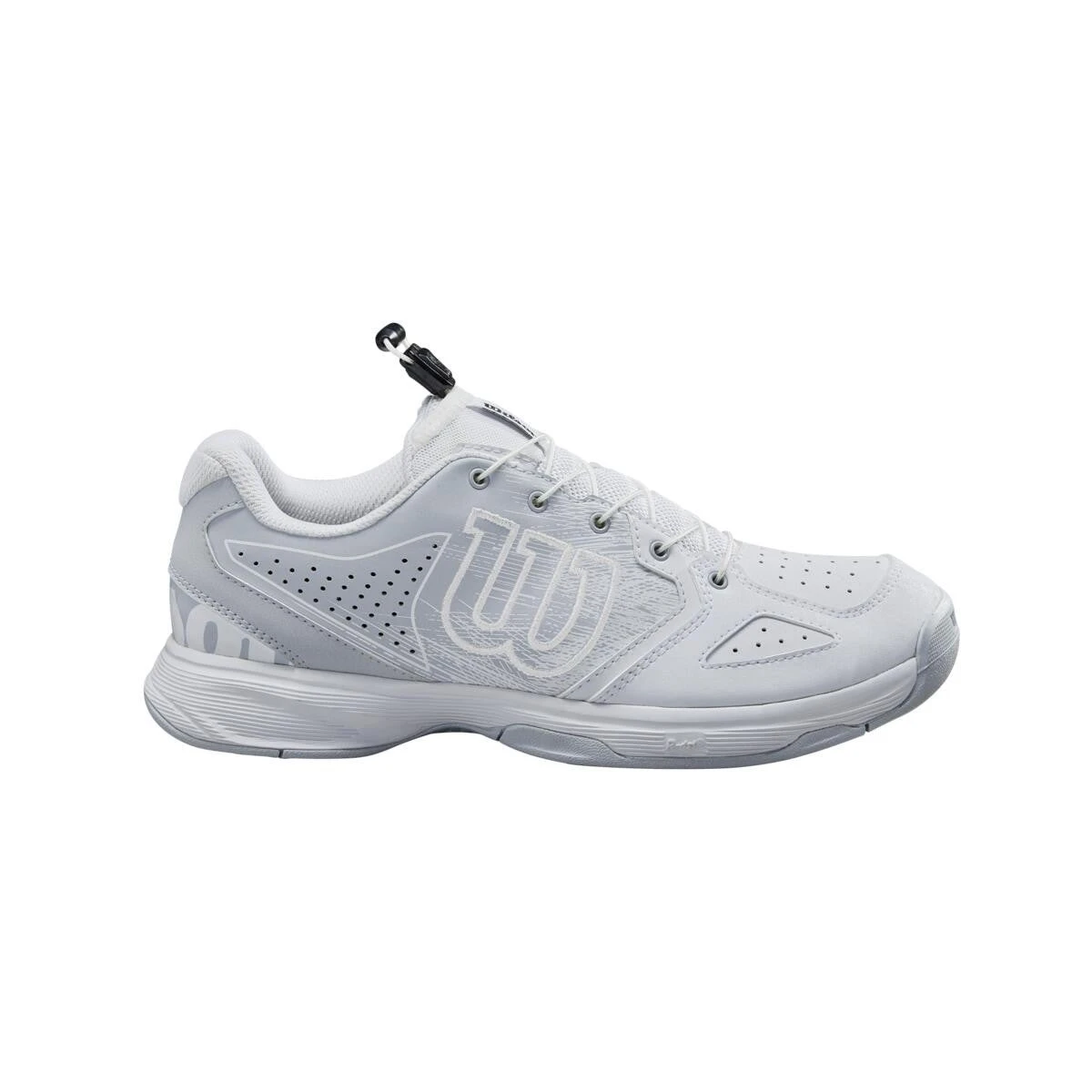 Wilson Kaos QL Junior Tennis Shoe (White/Blue/Black) 3 Wilson Kaos QL Junior Tennis Shoe (White/Blue/Black) - Image 3