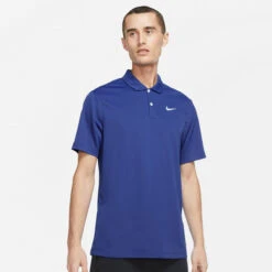 Nike Men's Dri-FIT Victory Polo Solid (Game Royal/White)