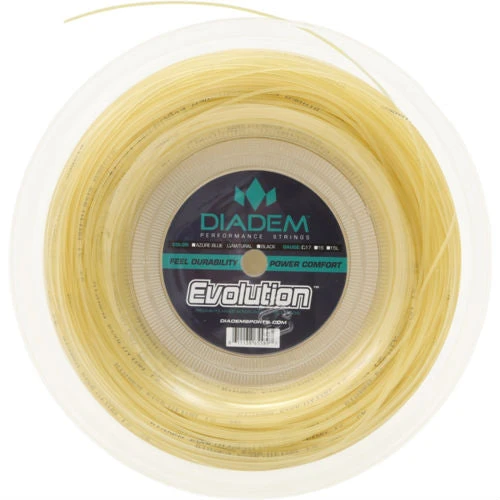 Diadem Evolution 16/1.30 Tennis String Reel (Natural) 1 Diadem Evolution 16/1.30 Tennis String Reel (Natural)