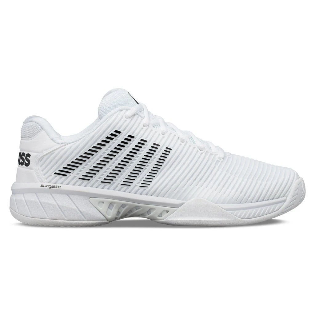 K-Swiss Hypercourt Express 2 Men's Tennis Shoe (White/Black) 1 K-Swiss Hypercourt Express 2 Men's Tennis Shoe (White/Black)