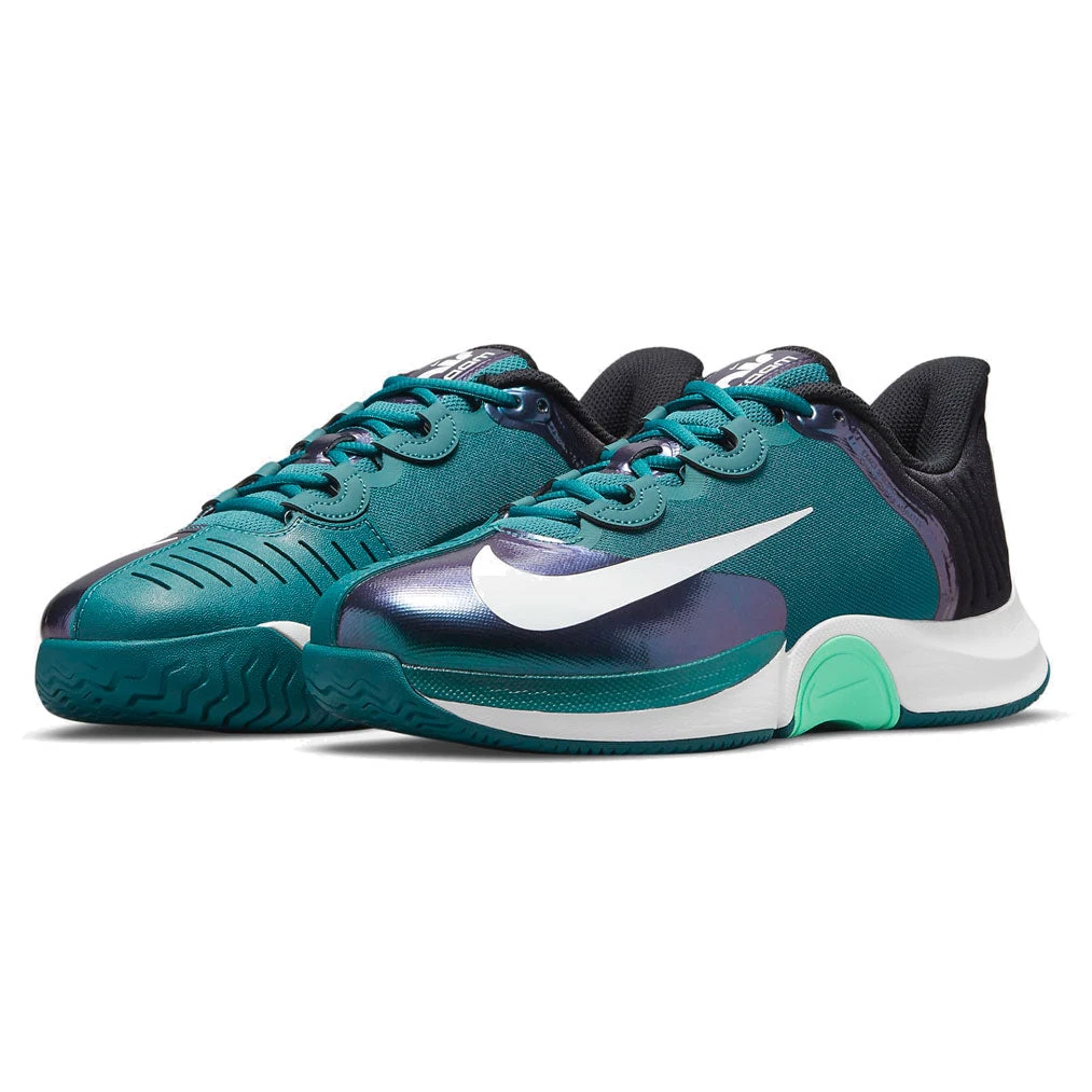 Nike Air Zoom GP Turbo Men's Tennis Shoe (Dark Green/White/Black) 6 Nike Air Zoom GP Turbo Men's Tennis Shoe (Dark Green/White/Black) - Image 6