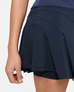 Nike Women's Dri-FI ADV Slam Skirt (Obsidian/White) 9 Nike Women's Dri-FI ADV Slam Skirt (Obsidian/White) -Head Store nikecourt dri fit adv slam tennis skirt vgfKN4 4
