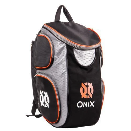 Onix Pickleball Backpack Paddle Bag (Black/Orange) 1 Onix Pickleball Backpack Paddle Bag (Black/Orange)