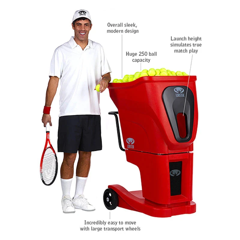 Lobster Phenom 2 Professional Tennis Ball Machine 3 Lobster Phenom 2 Professional Tennis Ball Machine - Image 3