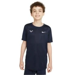 Nike Boys Rafa Dri-FIT Top (Obsidian/White)