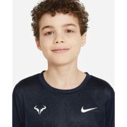 Nike Boys Rafa Dri-FIT Top (Obsidian/White) -Head Store rafa older tennis t shirt 4rZrb5 6
