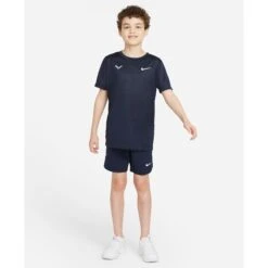 Nike Boys Rafa Dri-FIT Top (Obsidian/White) -Head Store rafa older tennis t shirt 4rZrb5 7