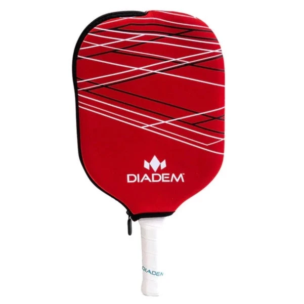Diadem Pickleball Paddle Cover (Red) 1 Diadem Pickleball Paddle Cover (Red)