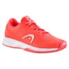 Head Revolt Pro 4.0 Women's Tennis Shoe (Coral/White)