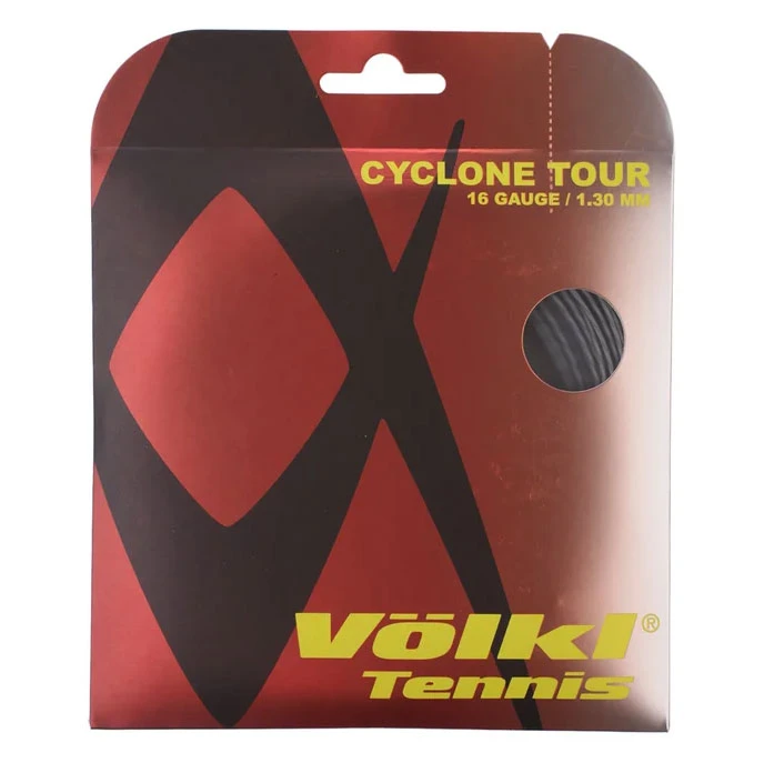 Volkl Cyclone Tour 16/1.30 Tennis String (Anthracite) 1 Volkl Cyclone Tour 16/1.30 Tennis String (Anthracite)