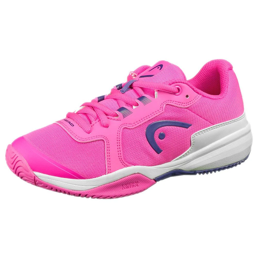 Head Sprint 3.5 Junior Tennis Shoe (Pink/Aqua) 1 Head Sprint 3.5 Junior Tennis Shoe (Pink/Aqua)