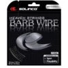 Solinco Barb Wire 16L/1.25 Tennis String (Black)