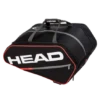 Head Tour Pickleball Supercombi 10 Pack Paddle Bag (Black/Orange)