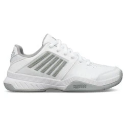 K-Swiss Court Express Women's Tennis Shoe (White/Silver)