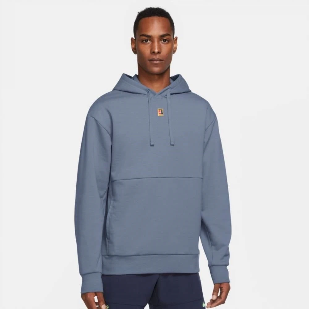 Nike Men's Fleece Heritage Tennis Hoodie (Ashen Slate) 1 Nike Men's Fleece Heritage Tennis Hoodie (Ashen Slate)