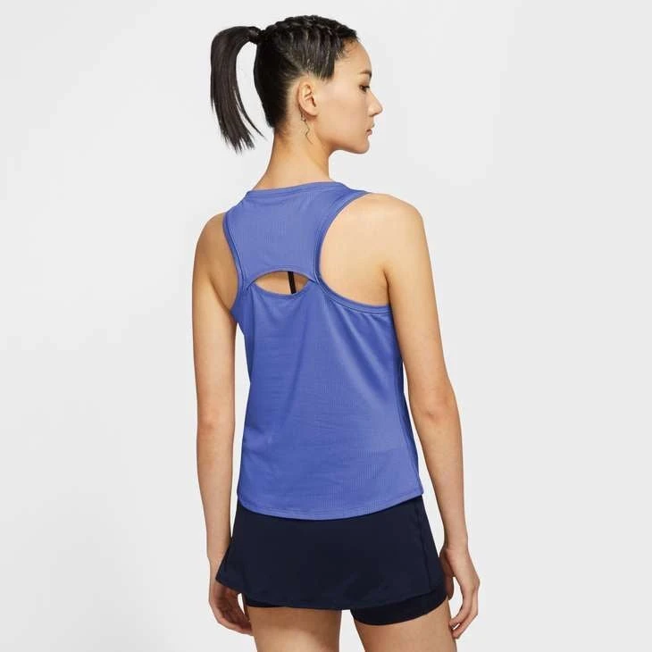 Nike Womens Dri-FIT Victory Tank (Sapphire/White) 2 Nike Womens Dri-FIT Victory Tank (Sapphire/White) - Image 2