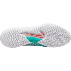 Nike React Vapor NXT Men's Tennis Shoe (White/Washed Teal/Habanero Red) -Head Store unnamed 7