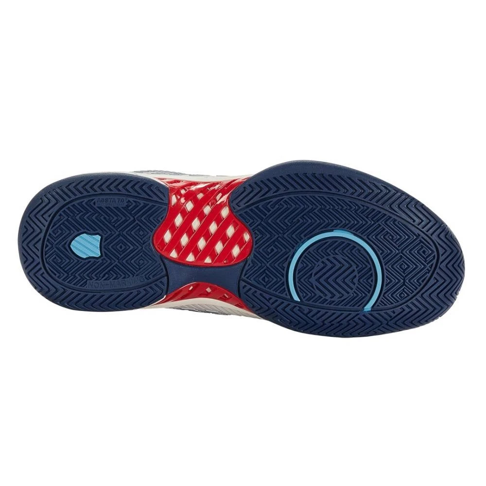 K-Swiss Hypercourt Express 2 Men's Tennis Shoe (White/Blue) 4 K-Swiss Hypercourt Express 2 Men's Tennis Shoe (White/Blue) - Image 4